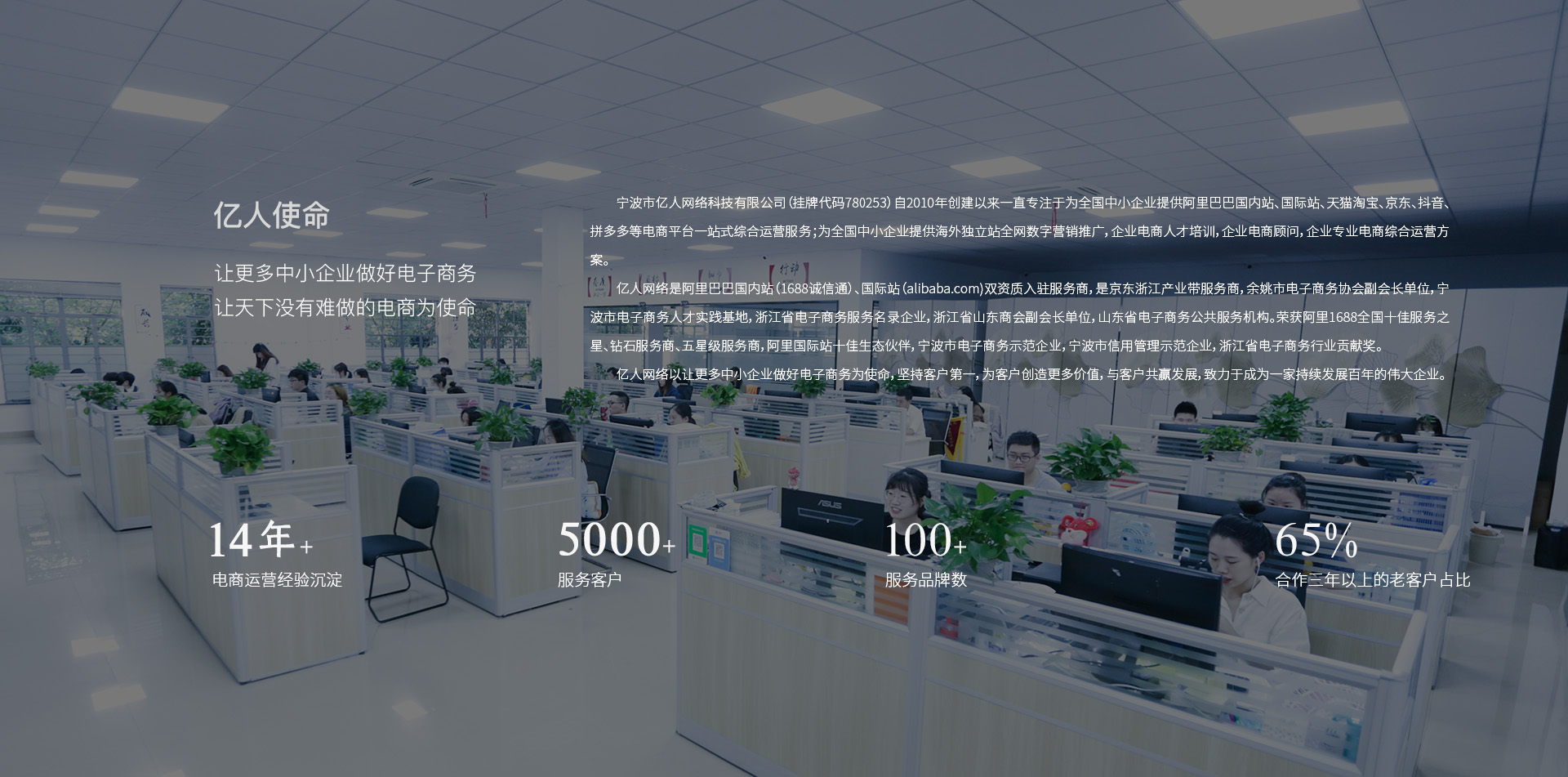甯波市億人(rén)網絡科技有限公司
